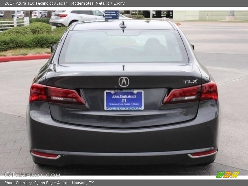 Modern Steel Metallic / Ebony 2017 Acura TLX Technology Sedan