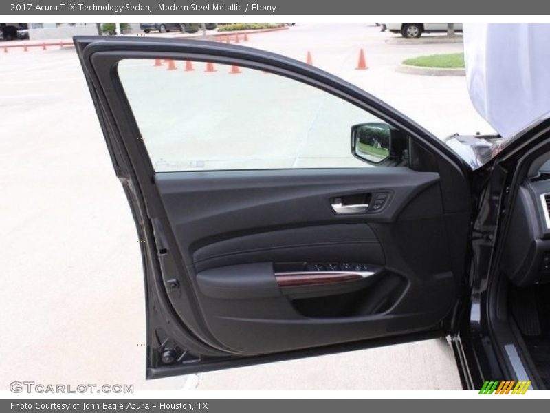 Modern Steel Metallic / Ebony 2017 Acura TLX Technology Sedan