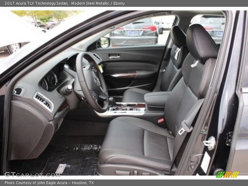 Modern Steel Metallic / Ebony 2017 Acura TLX Technology Sedan