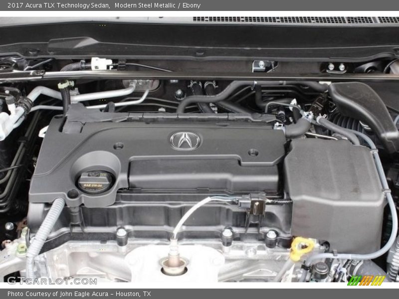 Modern Steel Metallic / Ebony 2017 Acura TLX Technology Sedan