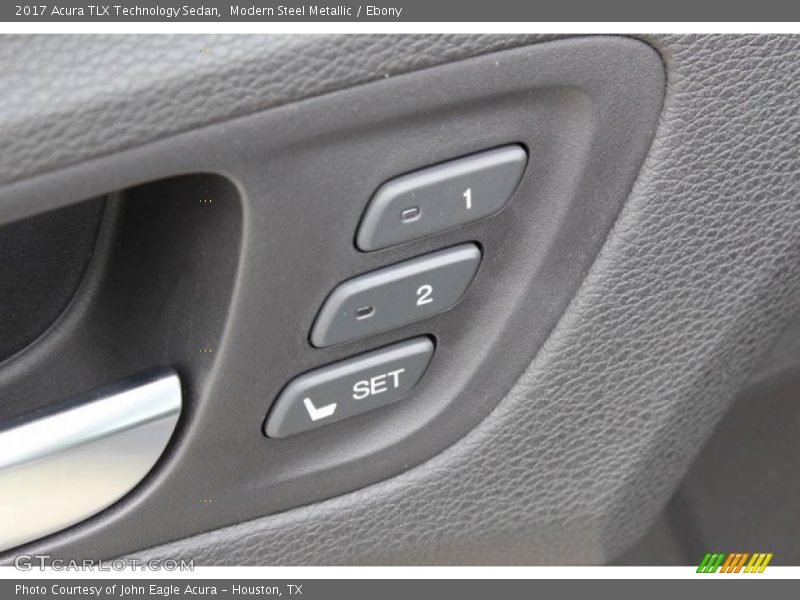 Modern Steel Metallic / Ebony 2017 Acura TLX Technology Sedan