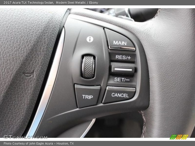 Modern Steel Metallic / Ebony 2017 Acura TLX Technology Sedan