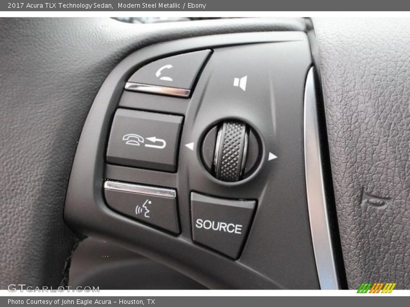 Modern Steel Metallic / Ebony 2017 Acura TLX Technology Sedan