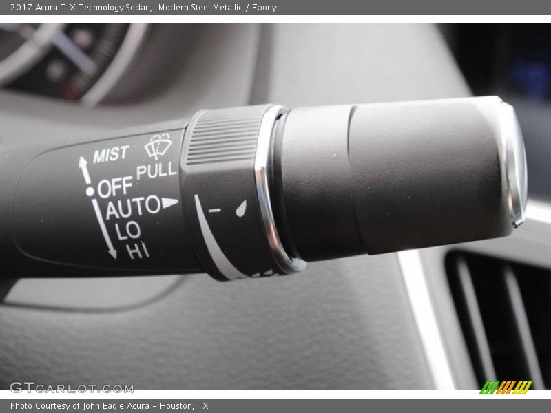 Modern Steel Metallic / Ebony 2017 Acura TLX Technology Sedan