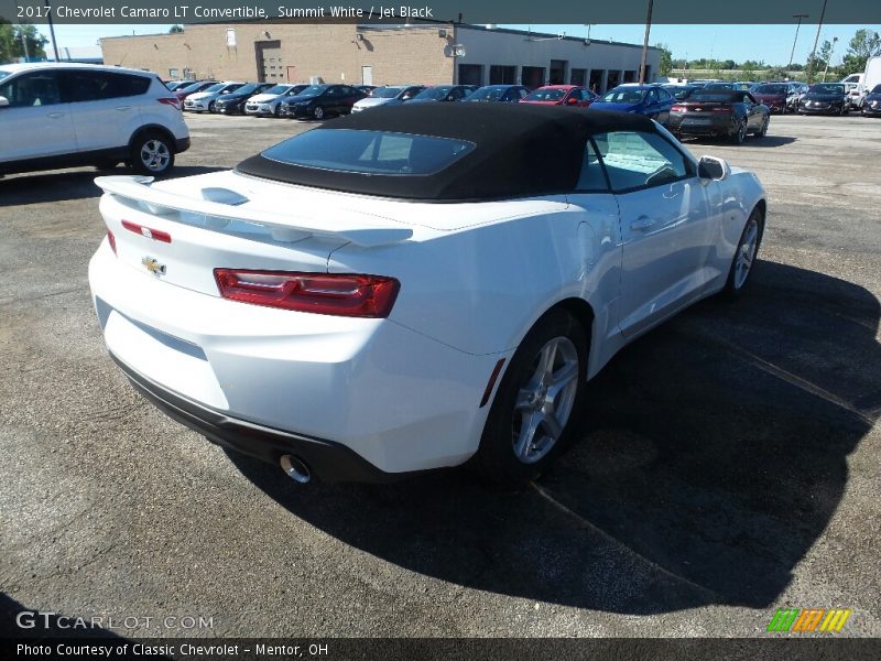 Summit White / Jet Black 2017 Chevrolet Camaro LT Convertible
