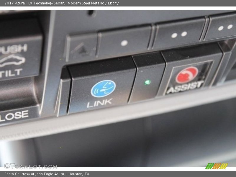 Modern Steel Metallic / Ebony 2017 Acura TLX Technology Sedan