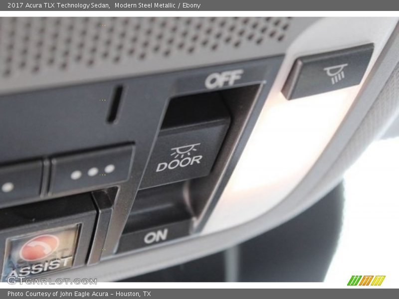 Modern Steel Metallic / Ebony 2017 Acura TLX Technology Sedan