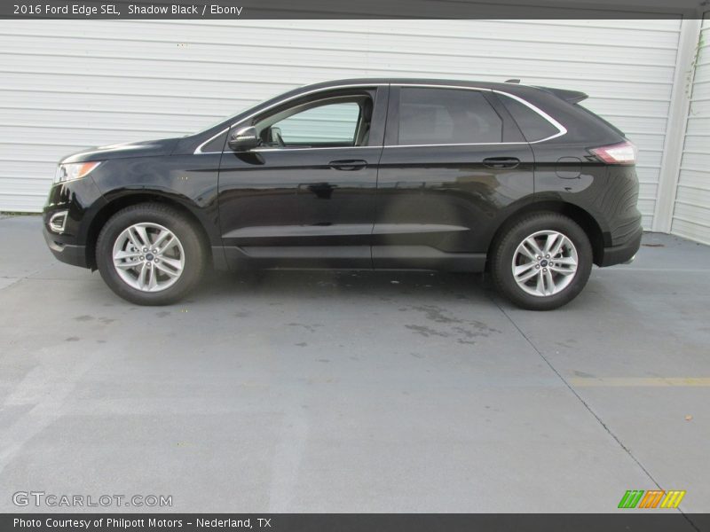 Shadow Black / Ebony 2016 Ford Edge SEL
