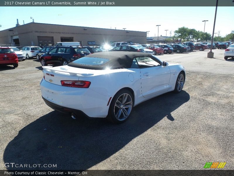 Summit White / Jet Black 2017 Chevrolet Camaro LT Convertible