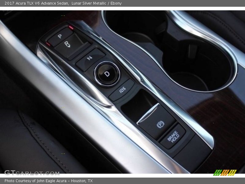 Lunar Silver Metallic / Ebony 2017 Acura TLX V6 Advance Sedan