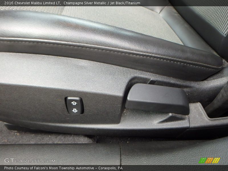 Champagne Silver Metallic / Jet Black/Titanium 2016 Chevrolet Malibu Limited LT