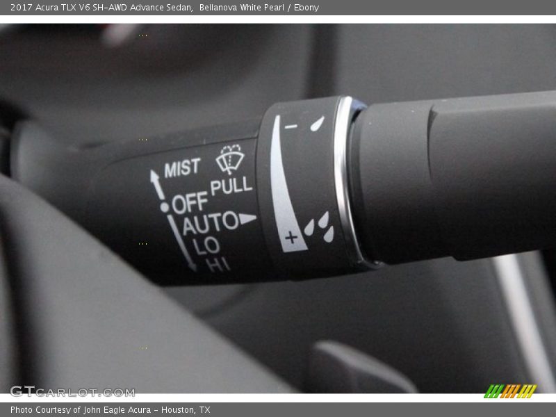 Bellanova White Pearl / Ebony 2017 Acura TLX V6 SH-AWD Advance Sedan