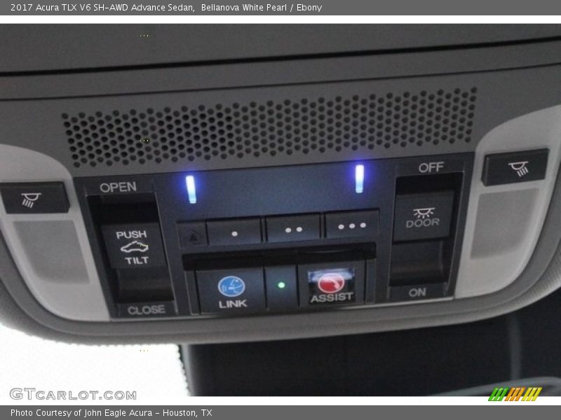 Bellanova White Pearl / Ebony 2017 Acura TLX V6 SH-AWD Advance Sedan