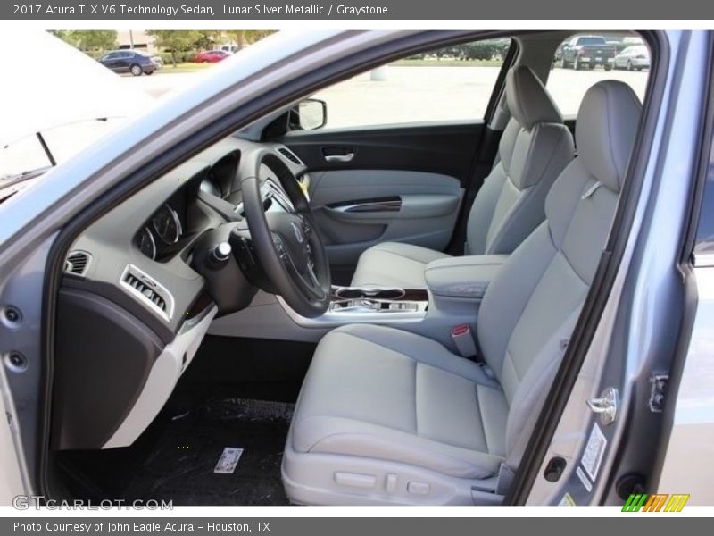  2017 TLX V6 Technology Sedan Graystone Interior