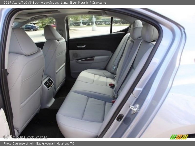 Rear Seat of 2017 TLX V6 Technology Sedan