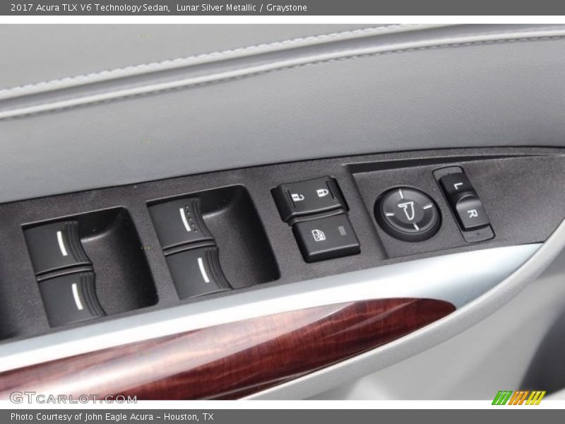 Controls of 2017 TLX V6 Technology Sedan