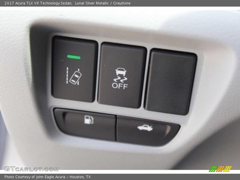 Controls of 2017 TLX V6 Technology Sedan