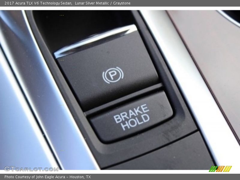 Lunar Silver Metallic / Graystone 2017 Acura TLX V6 Technology Sedan