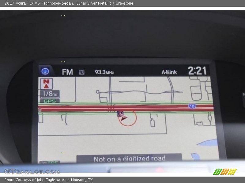Navigation of 2017 TLX V6 Technology Sedan