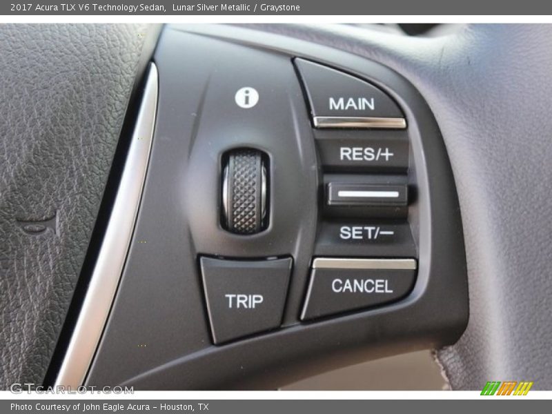 Controls of 2017 TLX V6 Technology Sedan