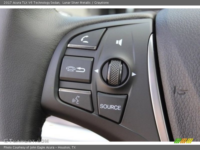Controls of 2017 TLX V6 Technology Sedan