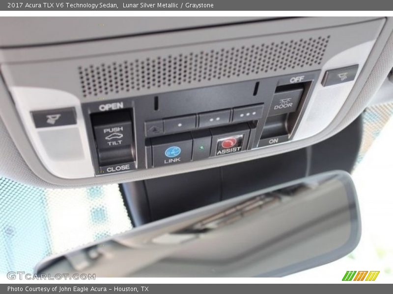 Lunar Silver Metallic / Graystone 2017 Acura TLX V6 Technology Sedan