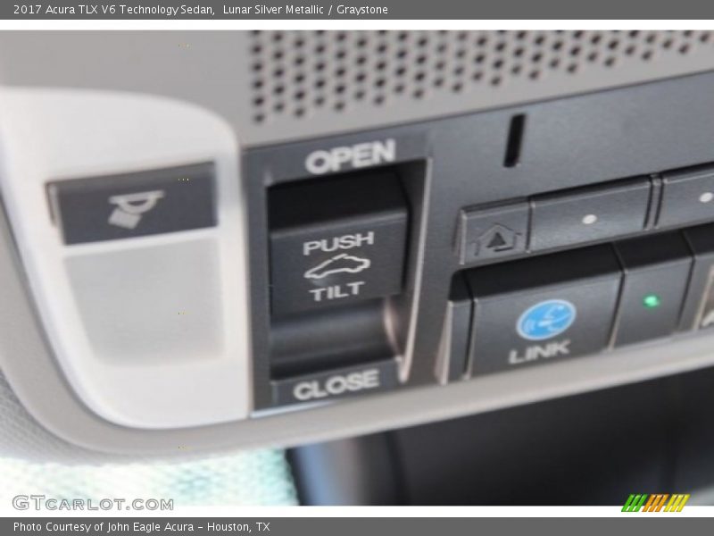 Lunar Silver Metallic / Graystone 2017 Acura TLX V6 Technology Sedan