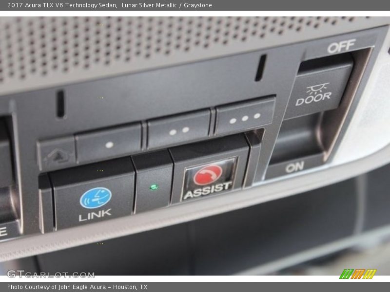 Controls of 2017 TLX V6 Technology Sedan