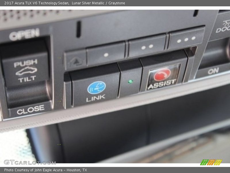 Controls of 2017 TLX V6 Technology Sedan