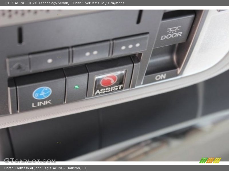 Lunar Silver Metallic / Graystone 2017 Acura TLX V6 Technology Sedan