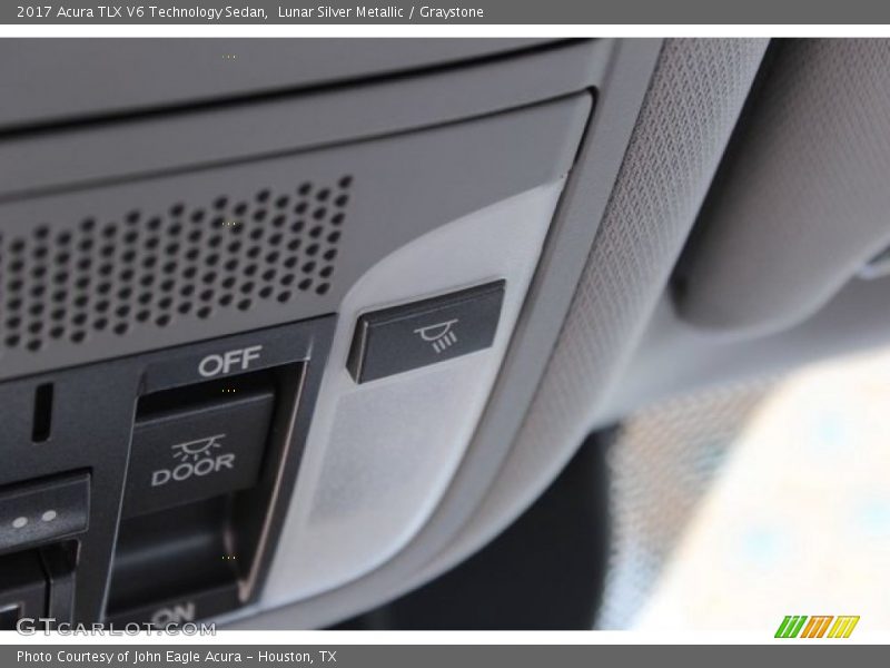 Lunar Silver Metallic / Graystone 2017 Acura TLX V6 Technology Sedan