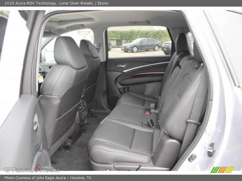 Lunar Silver Metallic / Ebony 2016 Acura MDX Technology