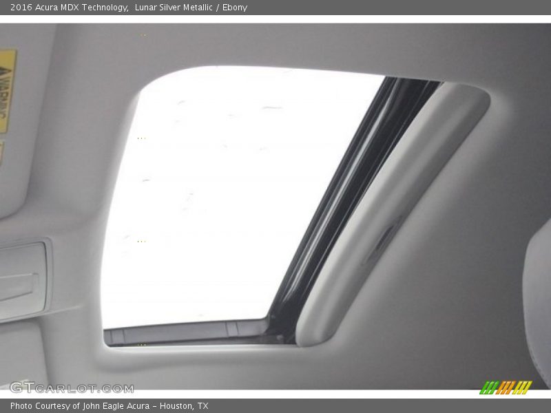 Lunar Silver Metallic / Ebony 2016 Acura MDX Technology