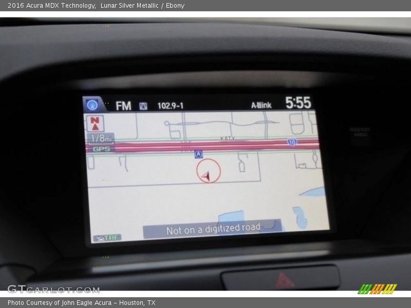 Lunar Silver Metallic / Ebony 2016 Acura MDX Technology