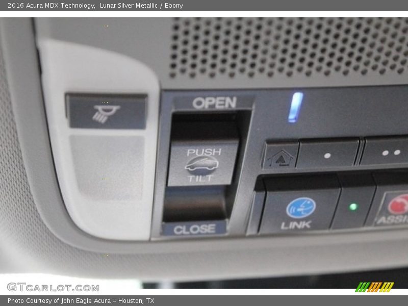 Lunar Silver Metallic / Ebony 2016 Acura MDX Technology