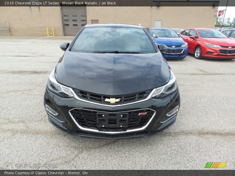 Mosaic Black Metallic / Jet Black 2016 Chevrolet Cruze LT Sedan