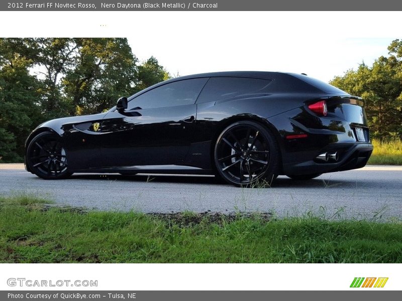 Nero Daytona (Black Metallic) / Charcoal 2012 Ferrari FF Novitec Rosso