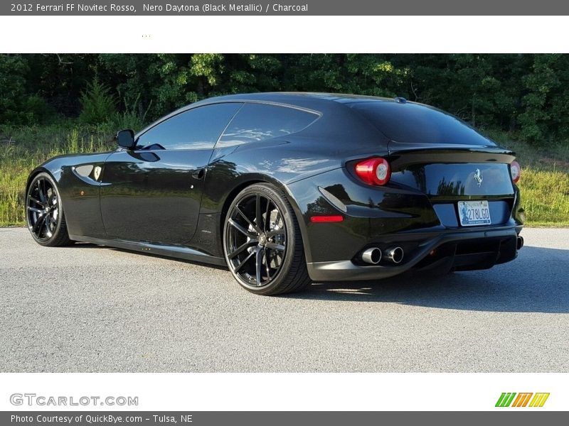 Nero Daytona (Black Metallic) / Charcoal 2012 Ferrari FF Novitec Rosso