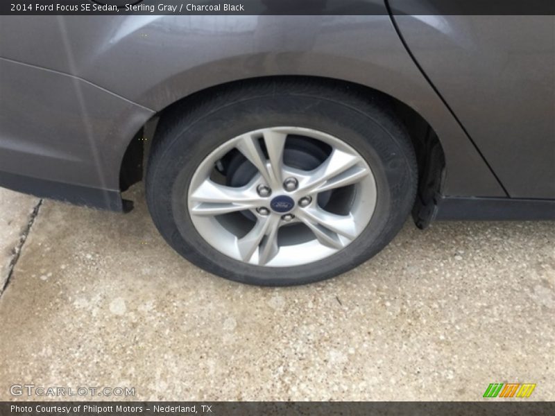 Sterling Gray / Charcoal Black 2014 Ford Focus SE Sedan