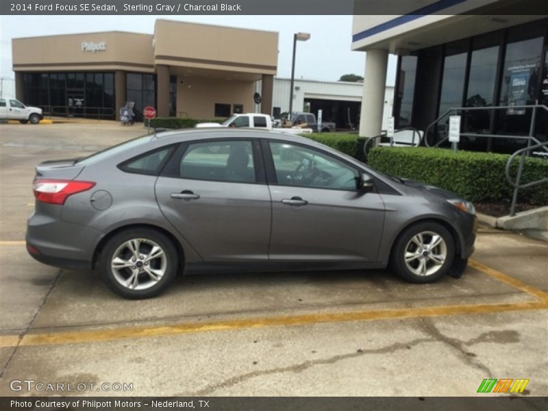 Sterling Gray / Charcoal Black 2014 Ford Focus SE Sedan