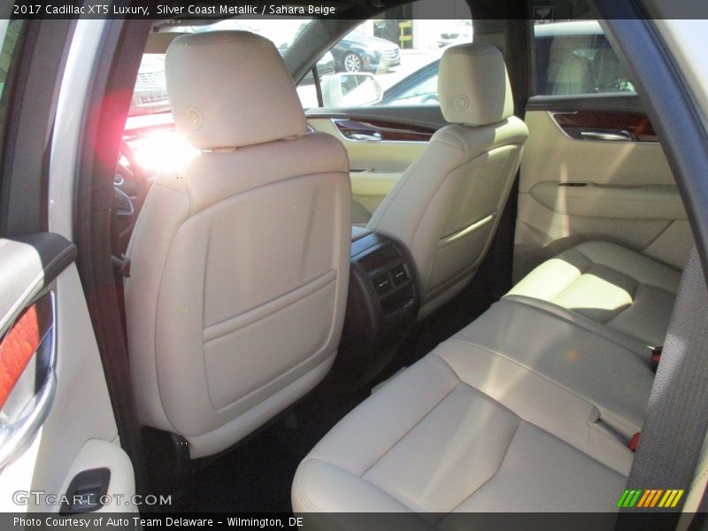 Rear Seat of 2017 XT5 Luxury