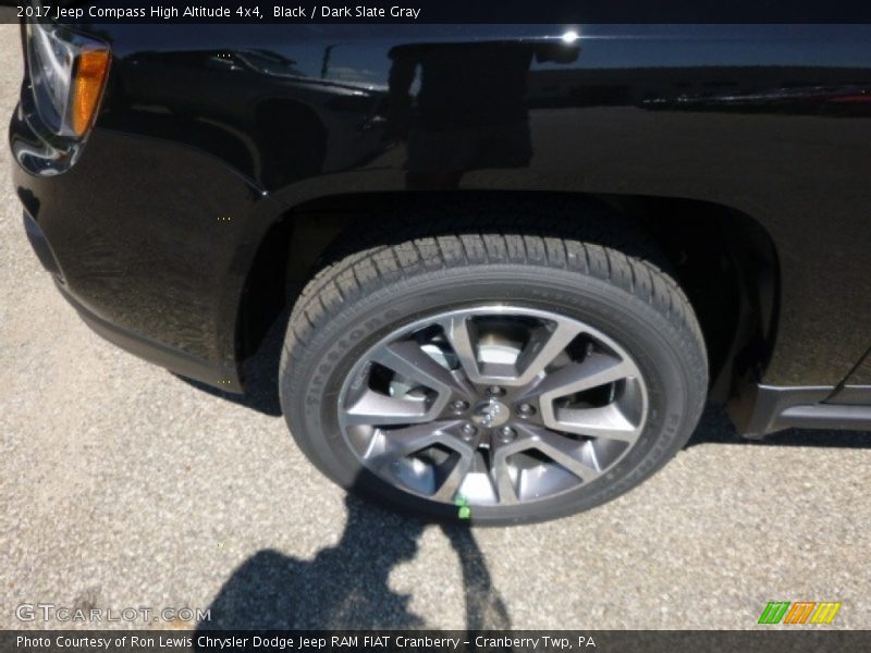 Black / Dark Slate Gray 2017 Jeep Compass High Altitude 4x4