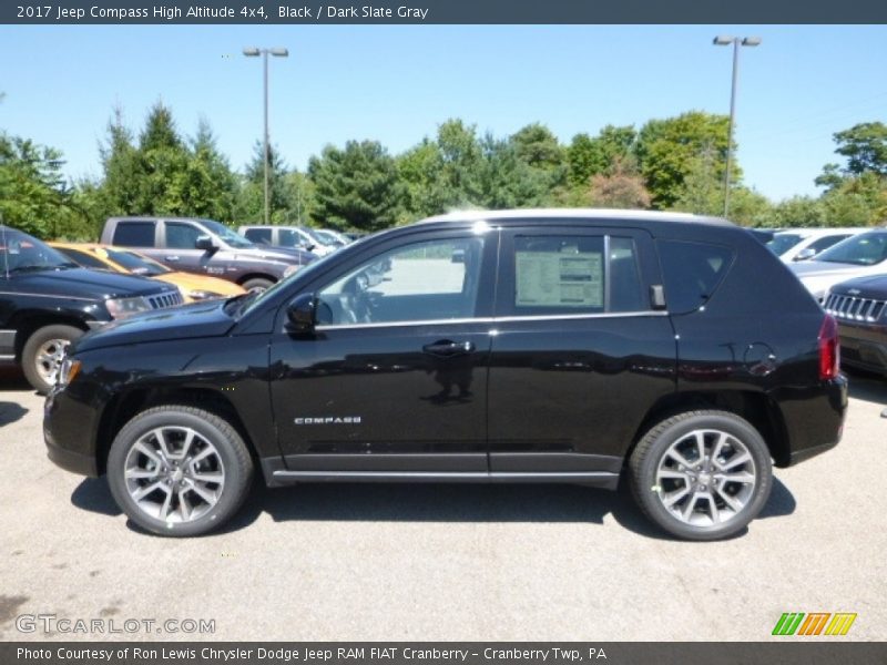 Black / Dark Slate Gray 2017 Jeep Compass High Altitude 4x4