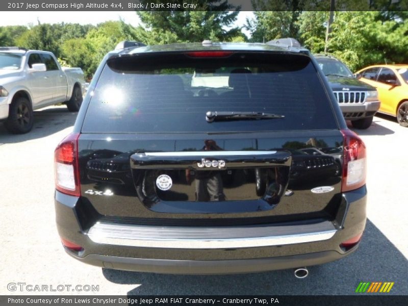 Black / Dark Slate Gray 2017 Jeep Compass High Altitude 4x4