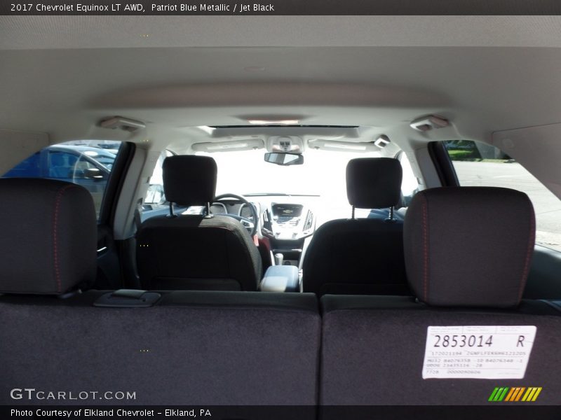 Patriot Blue Metallic / Jet Black 2017 Chevrolet Equinox LT AWD