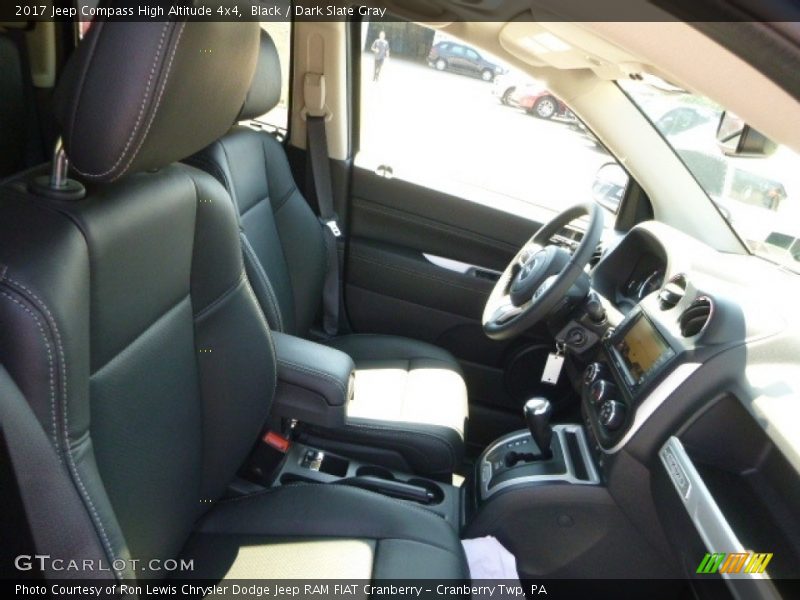 Black / Dark Slate Gray 2017 Jeep Compass High Altitude 4x4