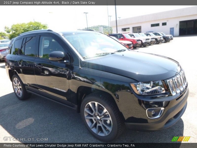 Black / Dark Slate Gray 2017 Jeep Compass High Altitude 4x4