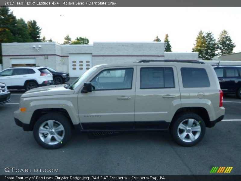 Mojave Sand / Dark Slate Gray 2017 Jeep Patriot Latitude 4x4