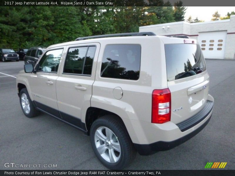 Mojave Sand / Dark Slate Gray 2017 Jeep Patriot Latitude 4x4