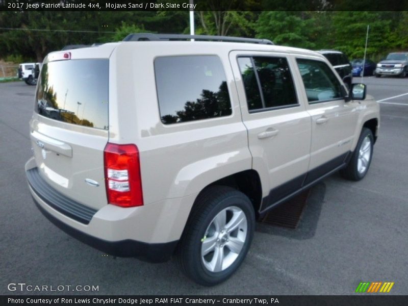 Mojave Sand / Dark Slate Gray 2017 Jeep Patriot Latitude 4x4